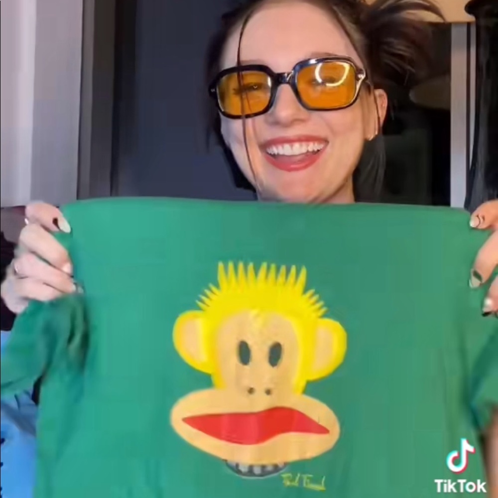 • y2k paul frank mohawk tee •